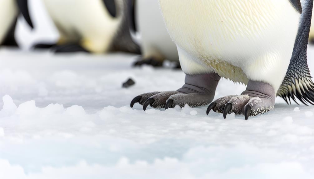 adaptable penguin feet