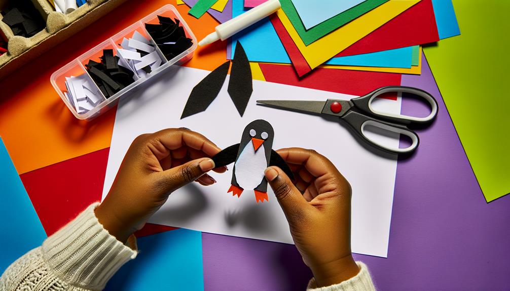 adding flippers to penguins