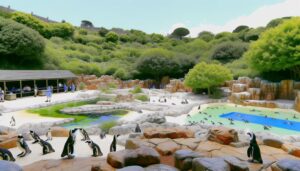 african penguins in captivity