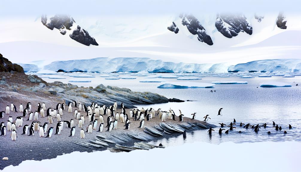 antarctic ad lie penguins migration