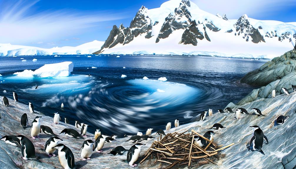 antarctic chinstrap penguin s lifestyle