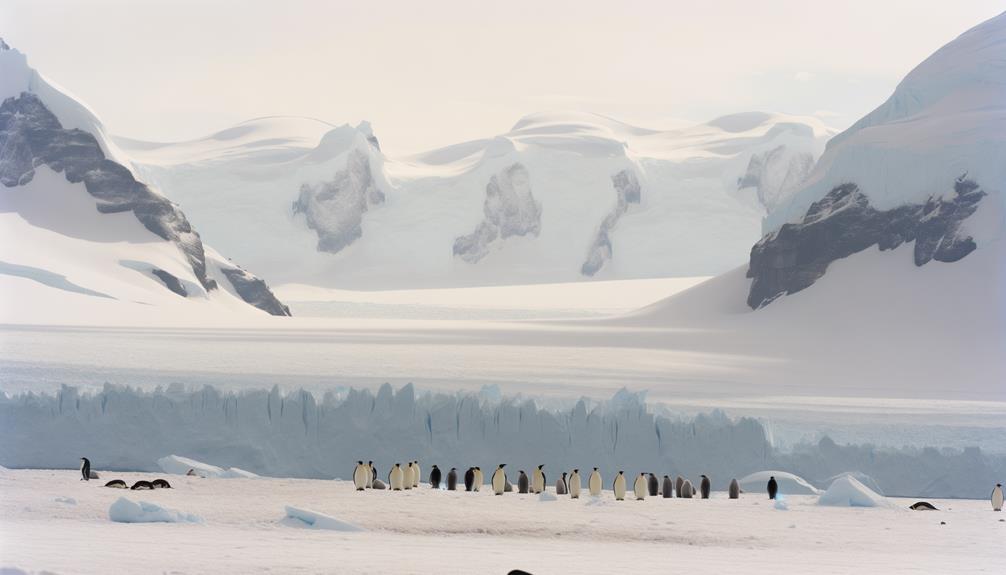 antarctic home to penguins