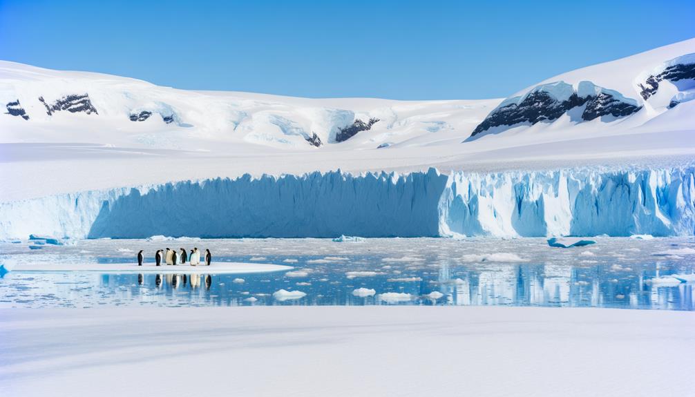 antarctic icebergs cold climate