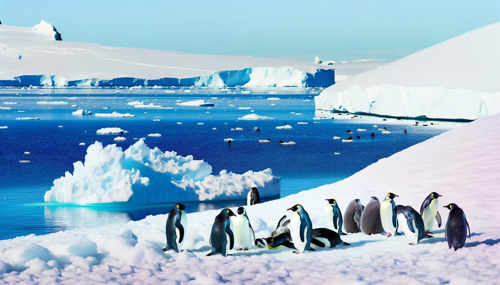 antarctic penguins live