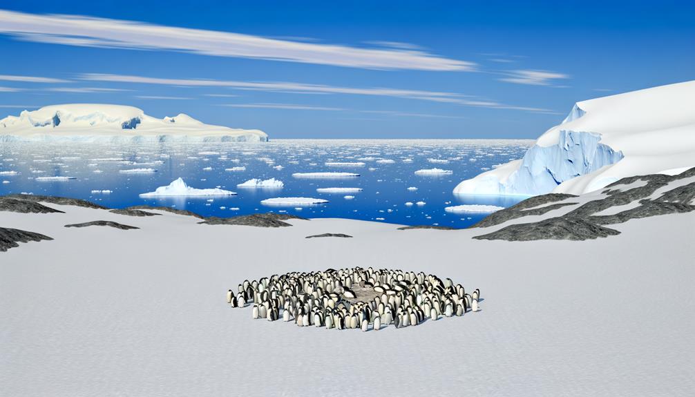 antarctic penguins thrive in their icy home