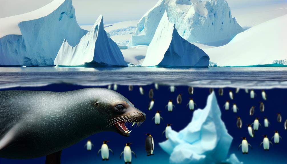 antarctic predators of ice