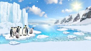 antarctica emperor penguins habitat