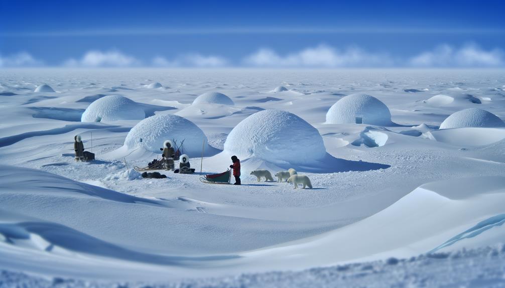 arctic natives avoid penguin