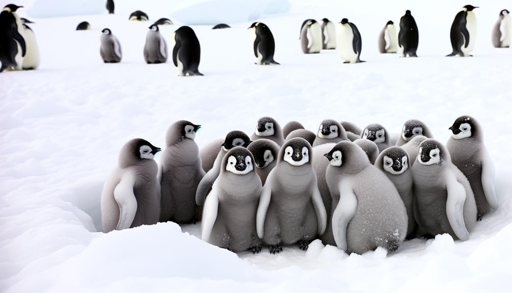 baby penguins are chicks