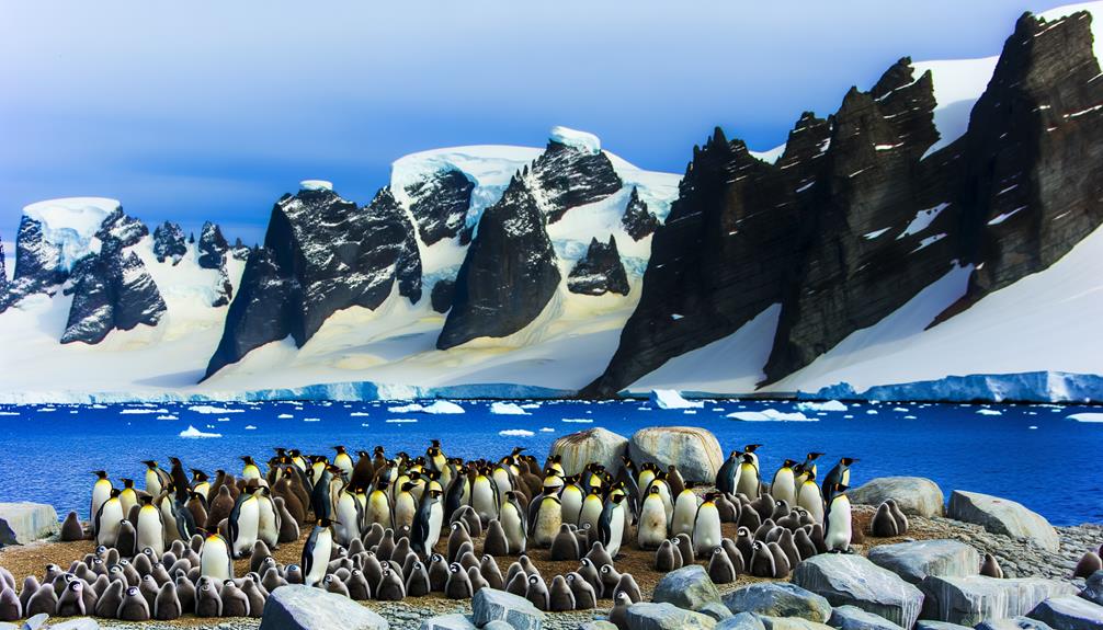 birds in antarctica habitat