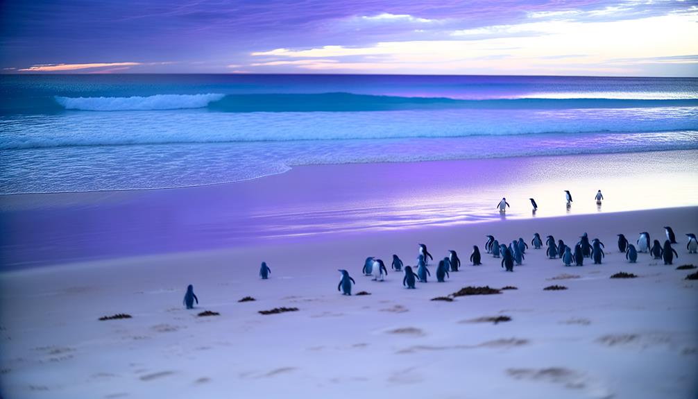 blue penguins not in australia