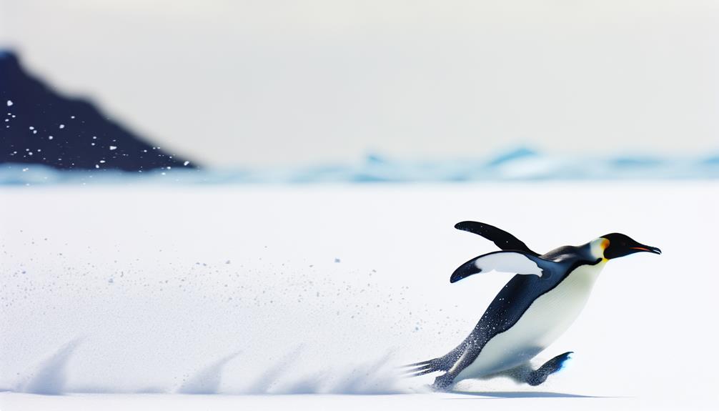 chinstrap penguin speed record