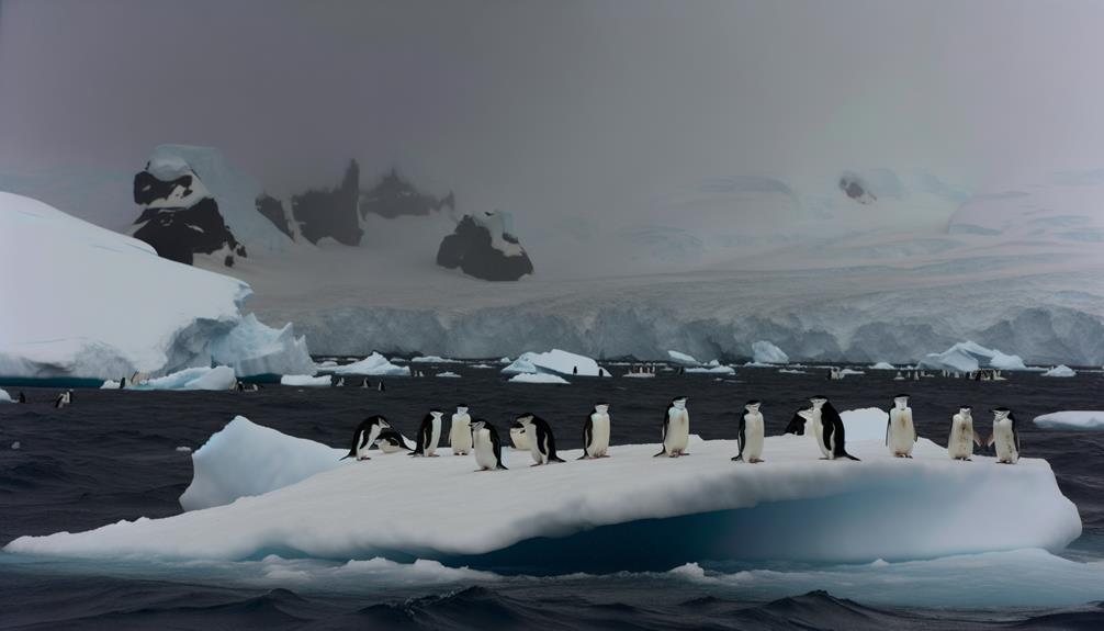 chinstrap penguins facing challenges