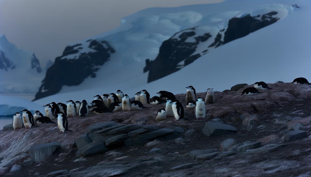 chinstrap penguins unique sleep