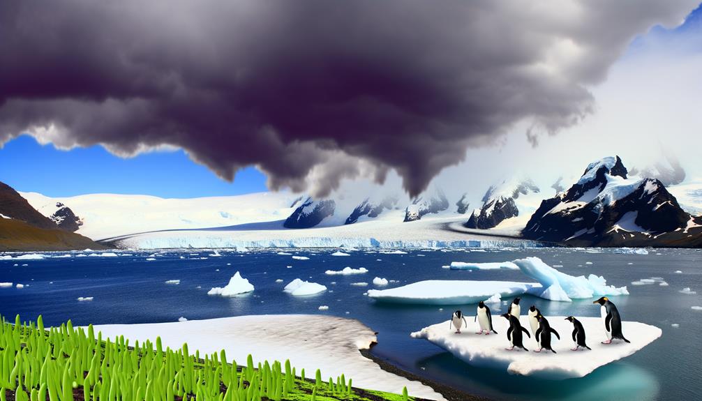 climate change affecting penguin