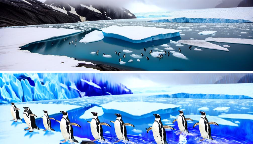 climate impact on penguins