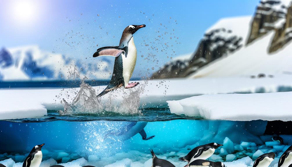 dolphin jumps from ocean