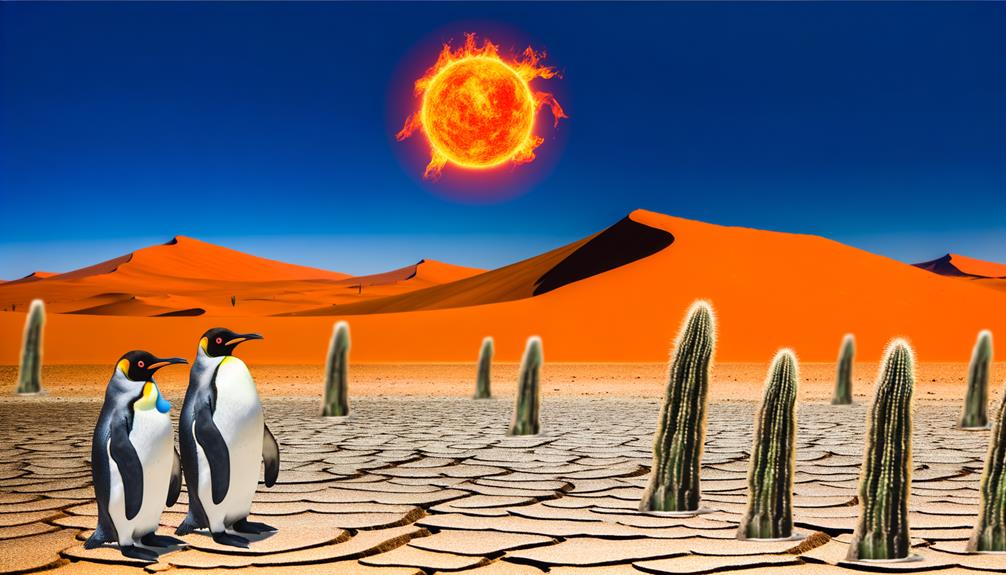 dry hot arid environment