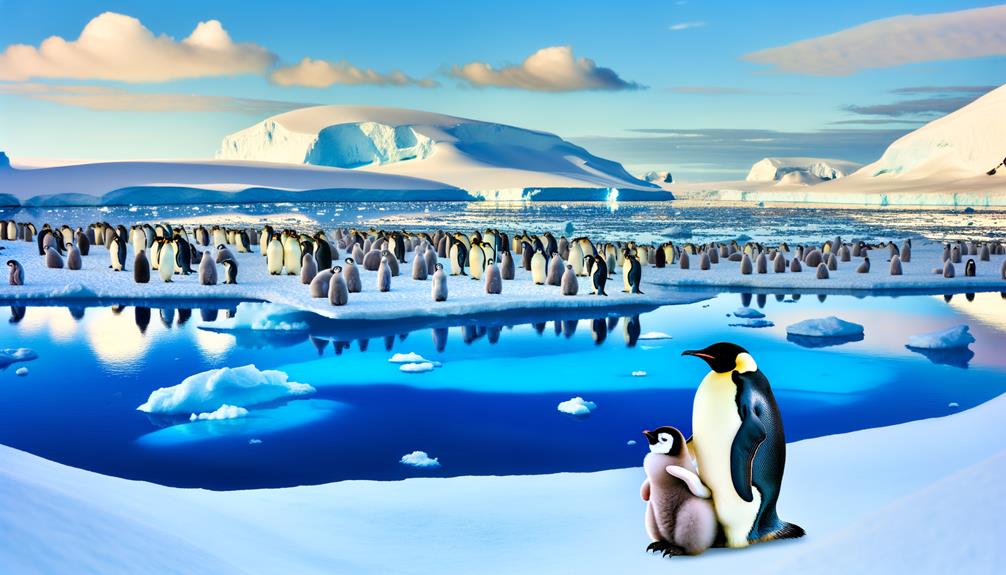 emperor penguin breeding cycle