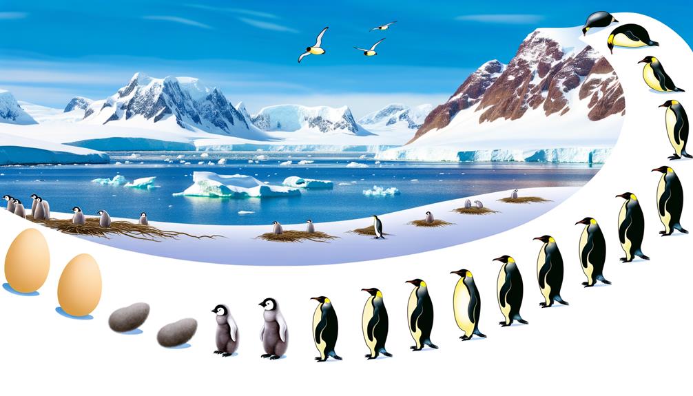 emperor penguin life stages