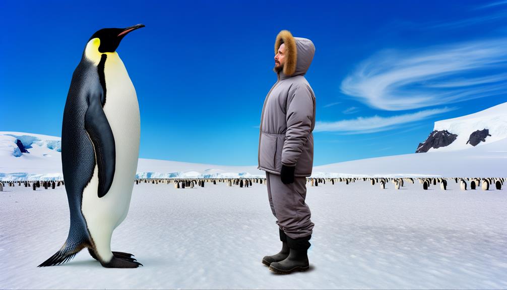 emperor penguin physical characteristics