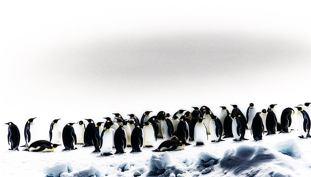 emperor penguin reproduction stages