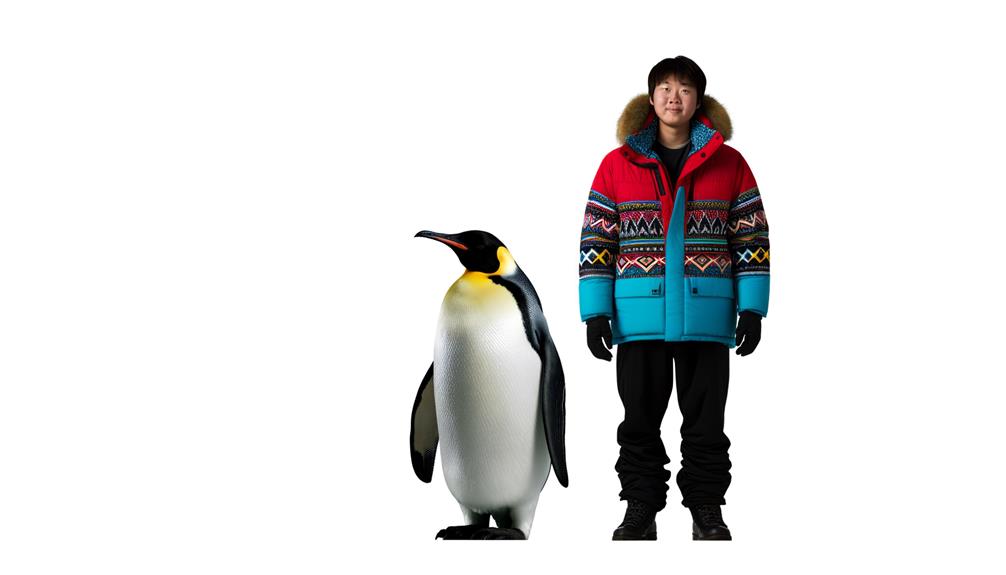 emperor penguin size comparison