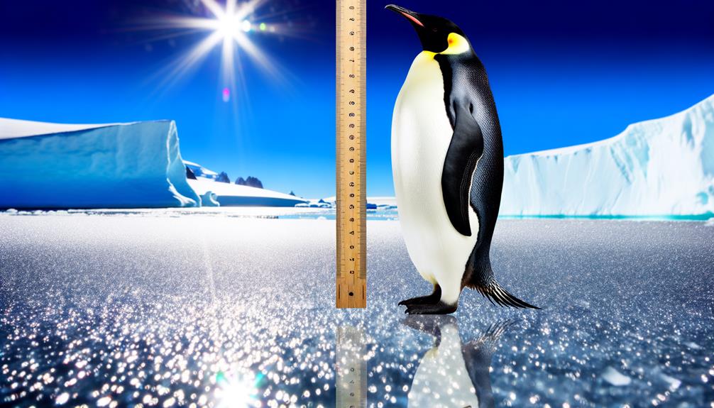 emperor penguin size facts