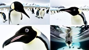 emperor penguins are monocular