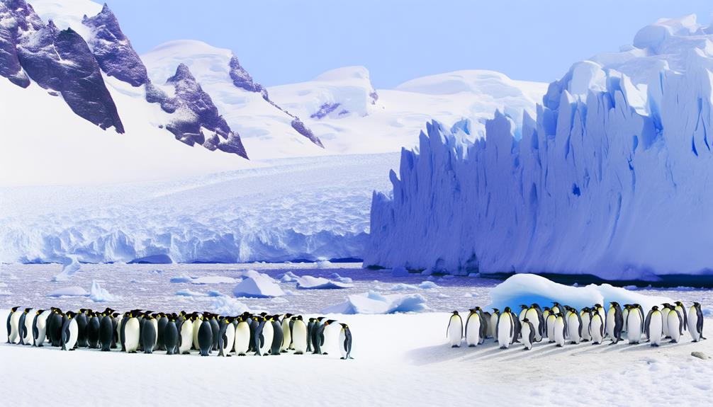 emperor penguins colder breeding