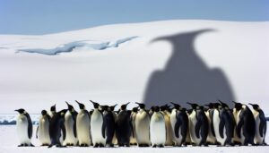 emperor penguins defense mechanism