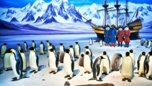 emperor penguins discovered in 1844