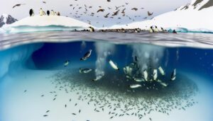 emperor penguins eat fish