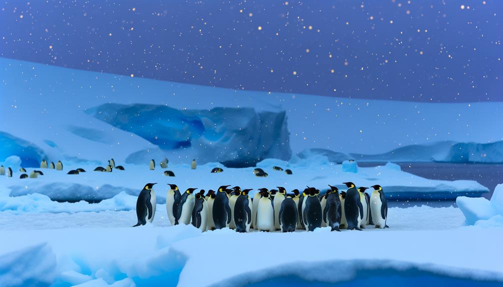 emperor penguins endure starvation