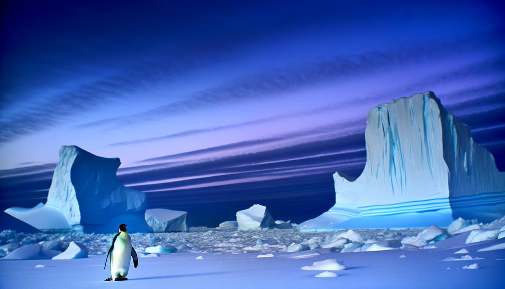 emperor penguins fast together