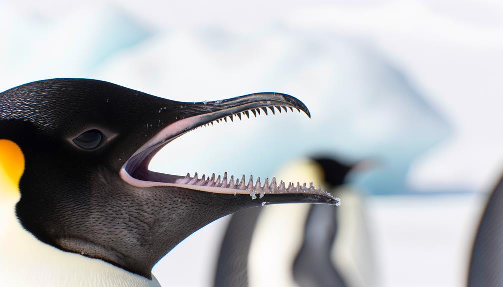 emperor penguins lack teeth