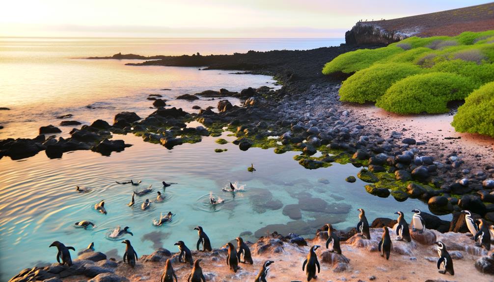 endangered galapagos penguin population