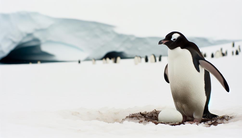 father penguins care offspring