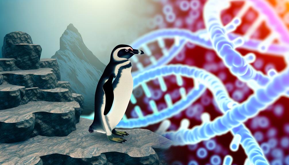 galapagos penguin chromosome count