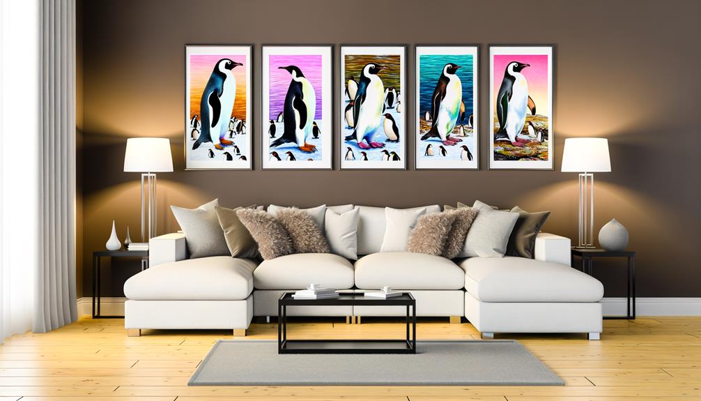 gallery of penguin artwork