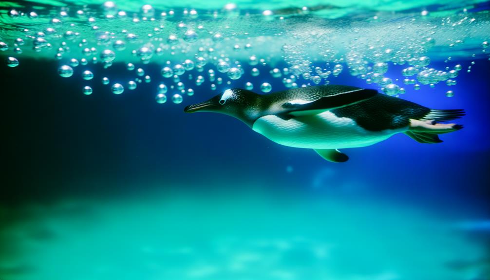 gentoo penguin swimming speed