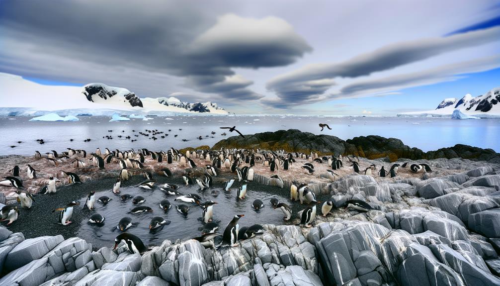 gentoo penguins protective strategies