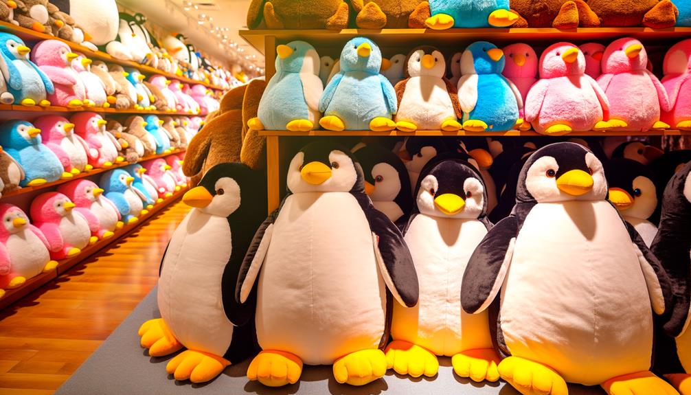 giant penguin plush sought