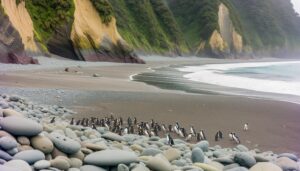 habitat of yellow eyed penguins