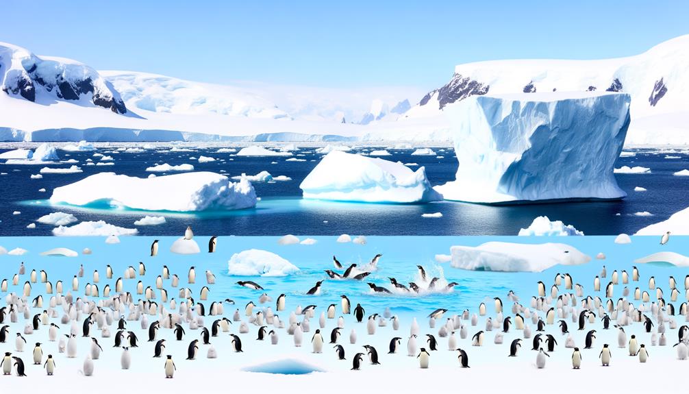 habitats of antarctic penguins