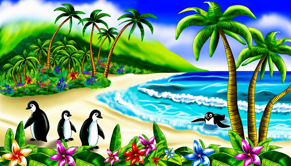 hawaiian penguins distinctive characteristics