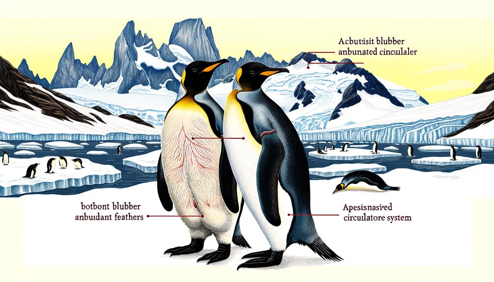 highly adapted antarctic birds