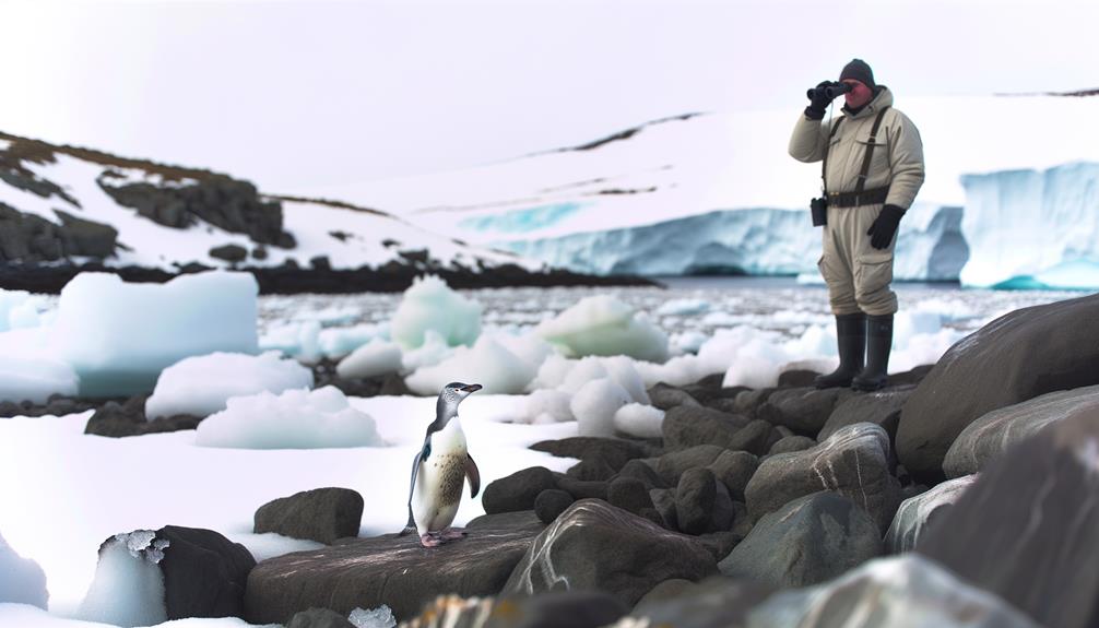 human penguin interactions studied closely