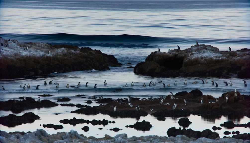 humboldt penguins sleep underwater