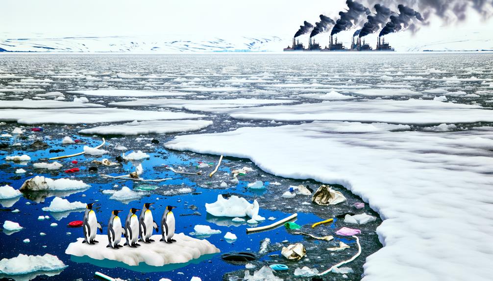 impact of humans on penguin habitat